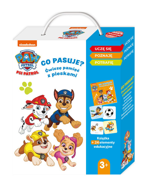 Psi Patrol. Co pasuje? Ćwiczę pamięć z pieskami