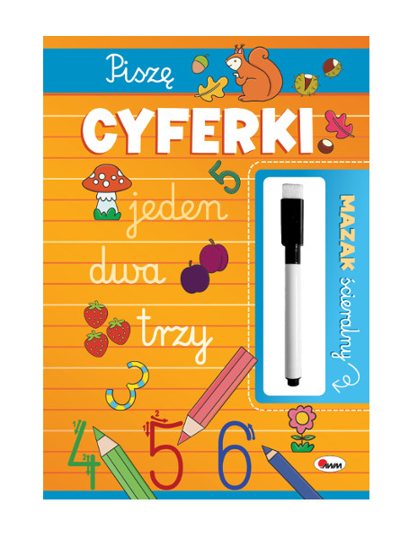 Mazak ścieralny Piszę cyferki