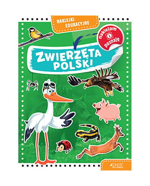 Naklejki edukacyjne Zwierzęta Polski