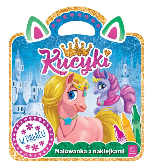 Kucyki Malowanka z naklejkami W pałacu