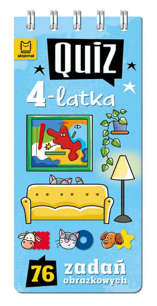 Quiz 4-latka 76 zadań obrazkowych