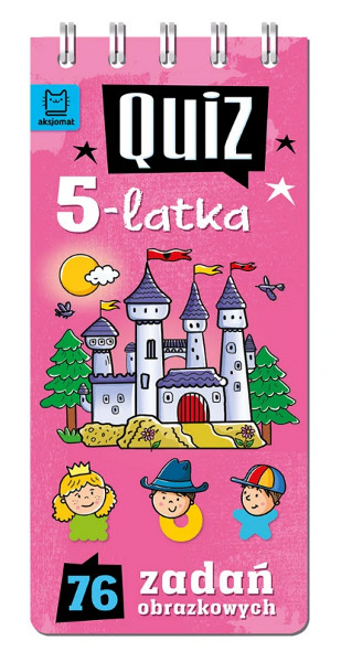 Quiz 5-latka 76 zadań obrazkowych