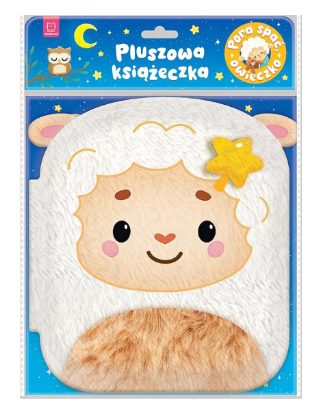 Pluszowa książeczka Pora spać owieczko