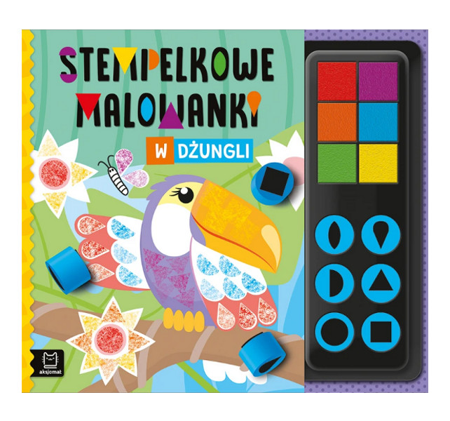 Stempelkowe malowanki W dżungli