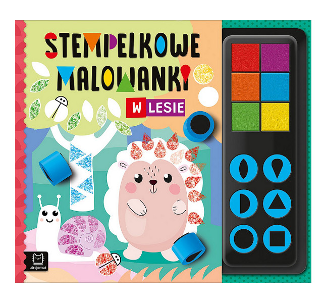 Stempelkowe malowanki W lesie