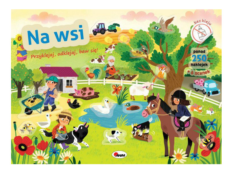 Przyklejaj Odklejaj Baw się! Na wsi