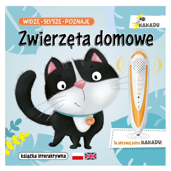 Kakadu Widzę słyszę poznaję Zwierzęta domowe