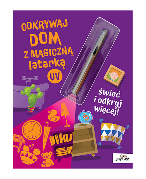 Odkrywaj dom z magiczną latarką UV
