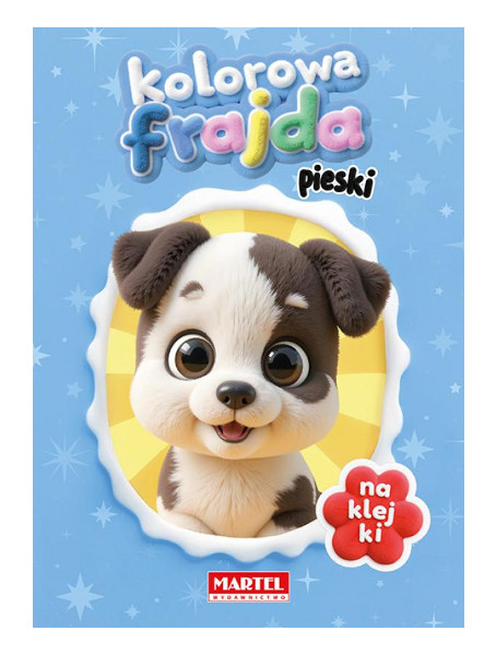 Kolorowa frajda Pieski z naklejkami