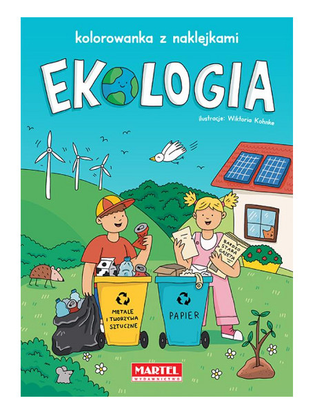 Kolorowanka Ekologia z naklejkami