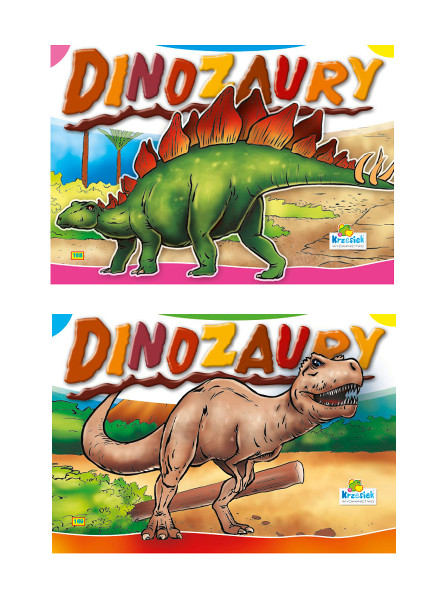 Kolorowanka Dinozaury