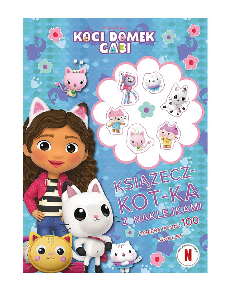 Koci domek Gabi Książecz-kot-ka z naklejkami