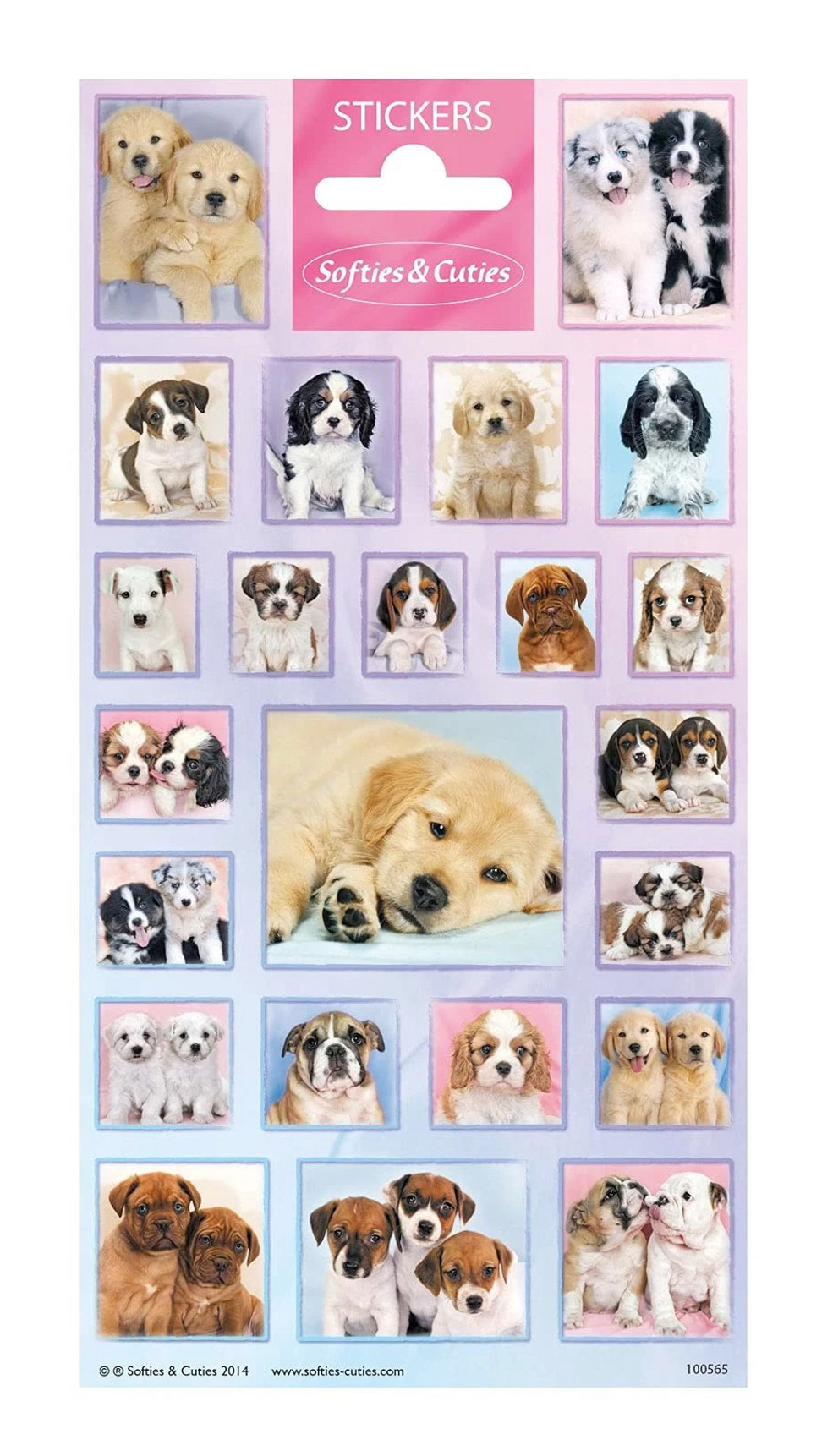 Naklejki pieski urocze szczeniaczki