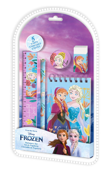 Zestaw przyborów szkolnych Kraina Lodu 5el.