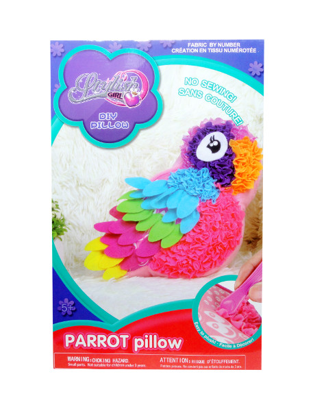 Zabawka kreatywna poduszka papuga