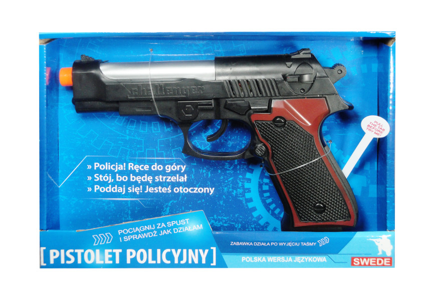 Pistolet policyjny z polskim modułem głosowym