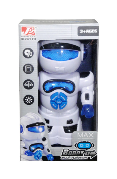 Robot z dźwiękiem i światłem