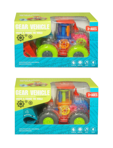 Traktor z dźwiękiem i światłem