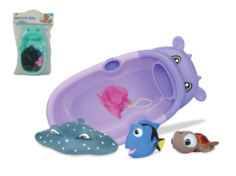 Zabawka do kąpieli maluch zwierzęta morskie