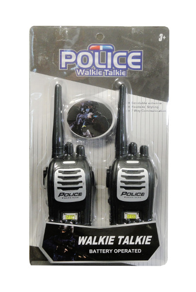 Walkie talkie z motywem policyjnym
