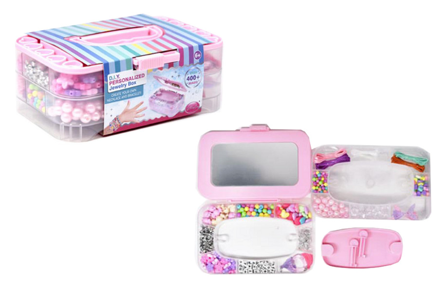 Koraliki z akcesoriami do tworzenia biżuterii