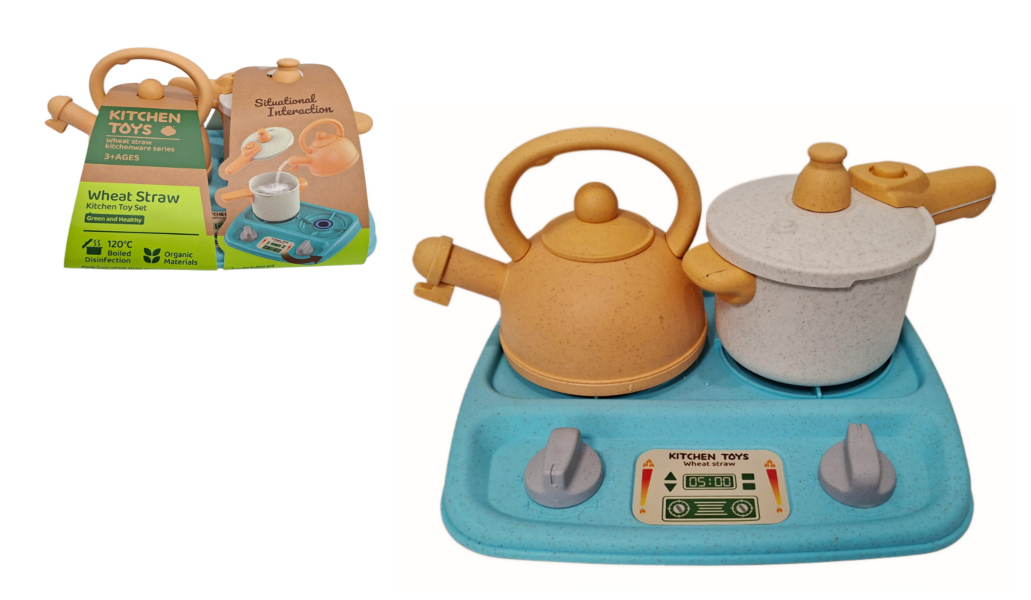 Zestaw kuchenny płyta grzewcza z garnkami