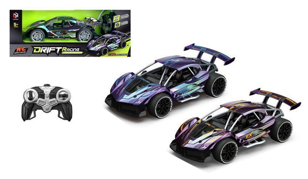 Pojazdy auto sportowe sterowane pilotem z ładowarką