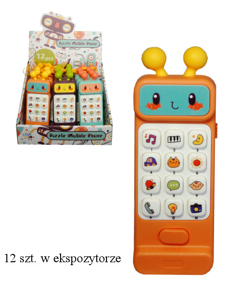 Zabawka dla malucha telefon na baterie