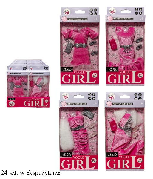 Akcesoria dla lalki ubranko