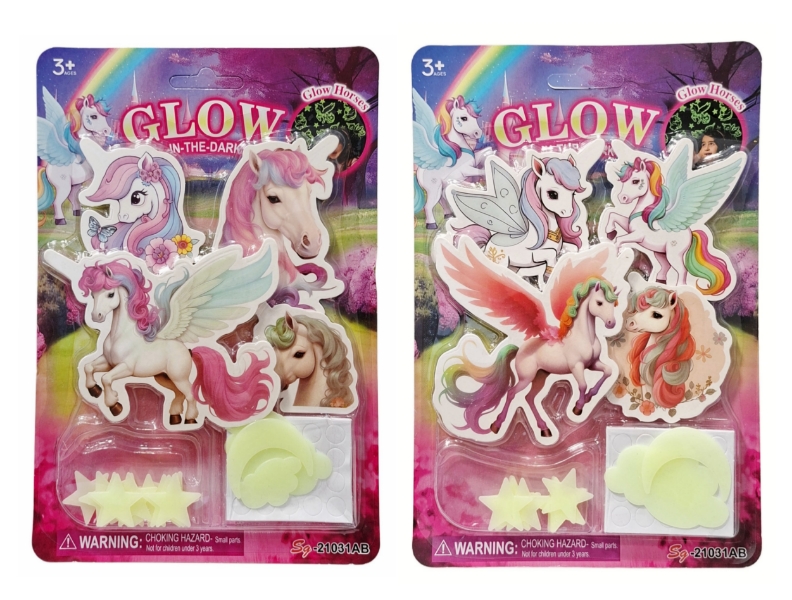 Dekoracje ścienne świecące w ciemności