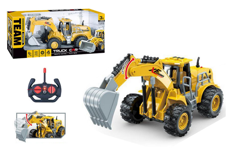 Maszyna budowlana koparka sterowana pilotem