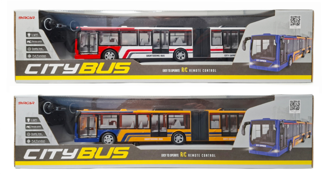 Pojazd autobus sterowany pilotem z ładowarką