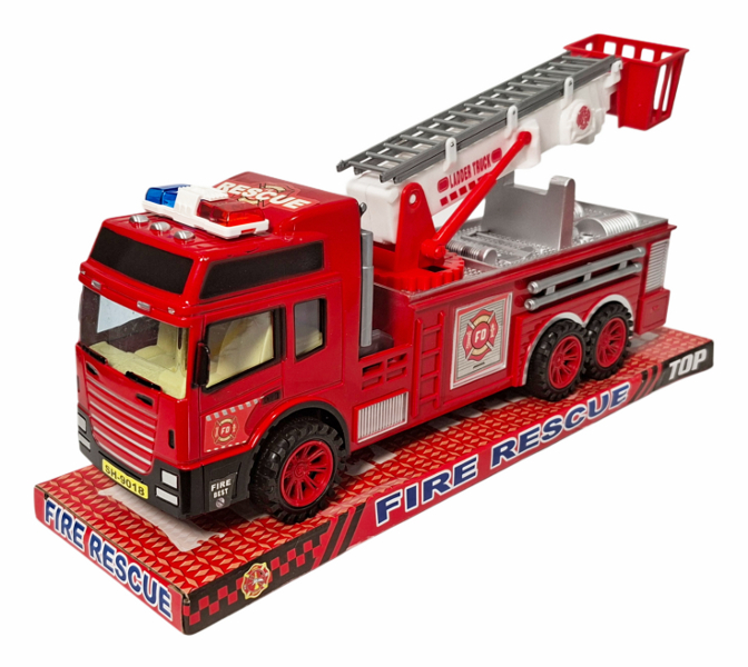 Pojazd straż pożarna ze światłem i dźwiękiem