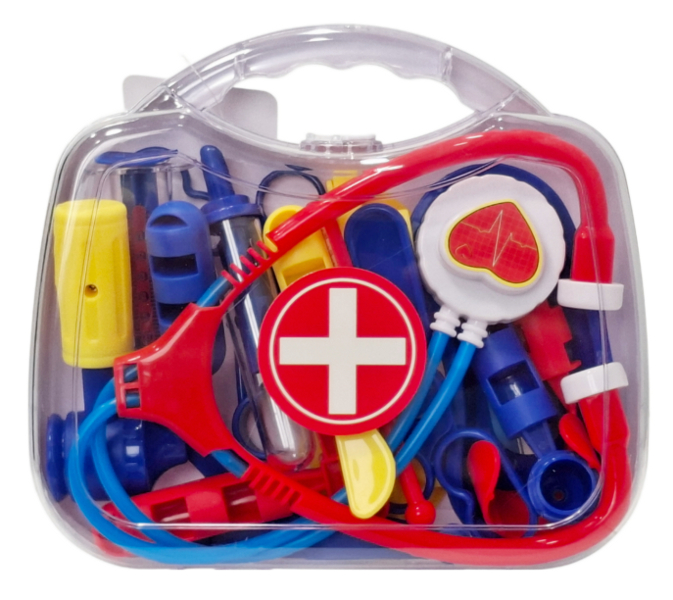Zestaw lekarski w walizce