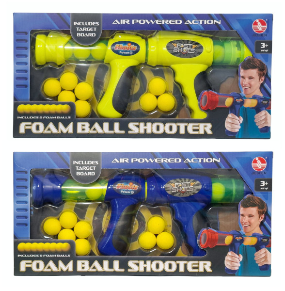 Pistolet z piankowymi piłeczkami