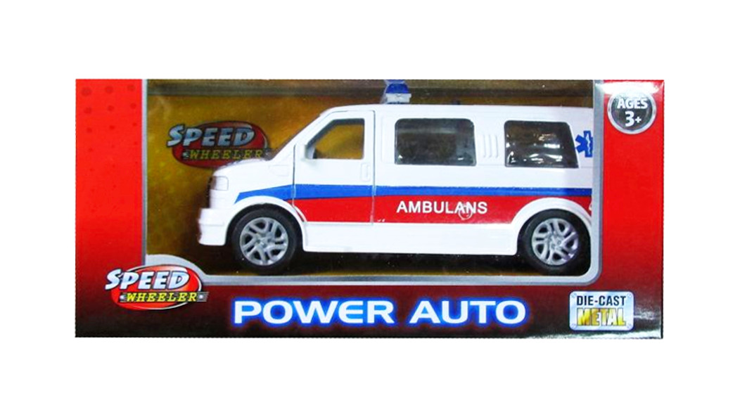 Auto ambulans metal