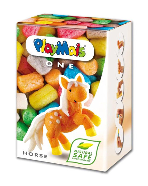 Klocki kukurydziane PlayMais konik