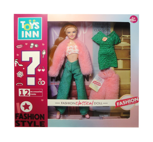 Lalka Emily fashion pink
