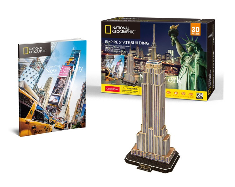 Puzzle 3D National Geographic Empire State Building