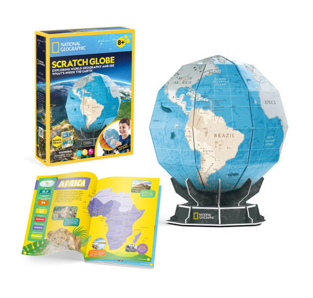 Puzzle 3D National Geographic Globus