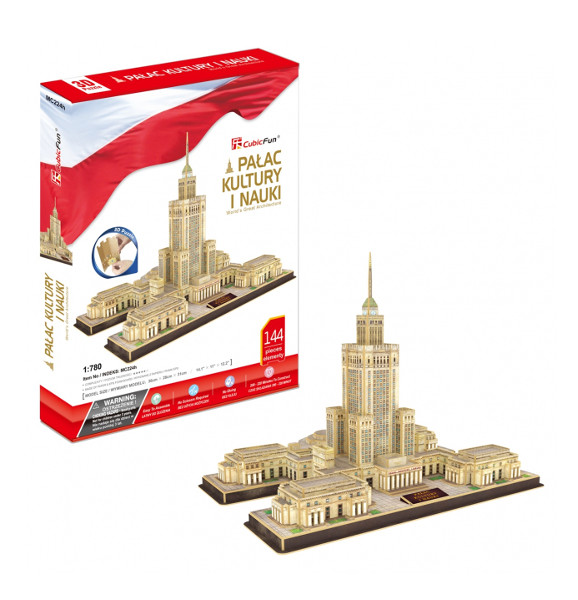 Puzzle 3D Pałac Kultury i Nauki