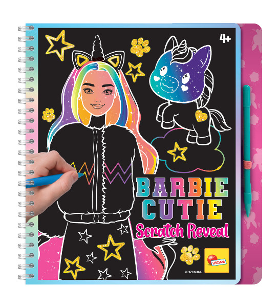 Barbie Sketch Book Cutie Scratch Reveal