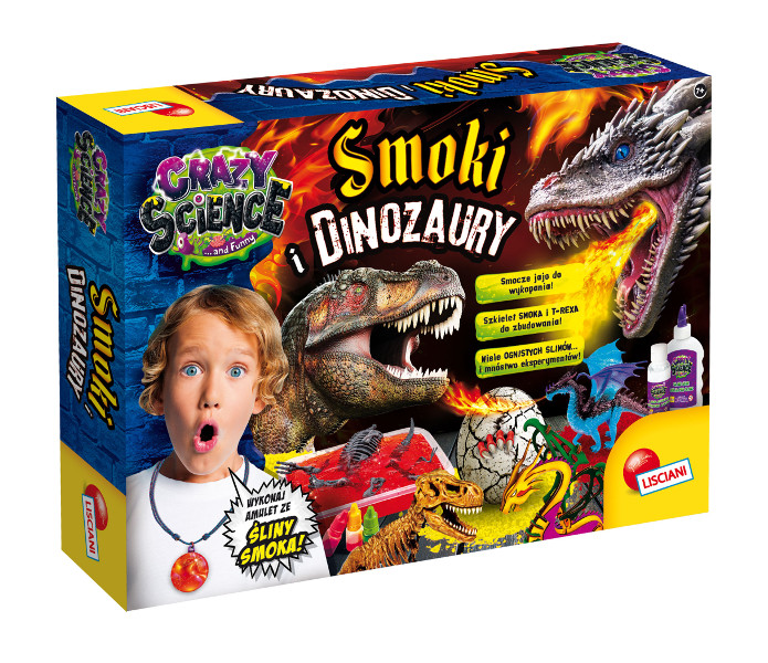 Crazy science Smoki i dinozaury