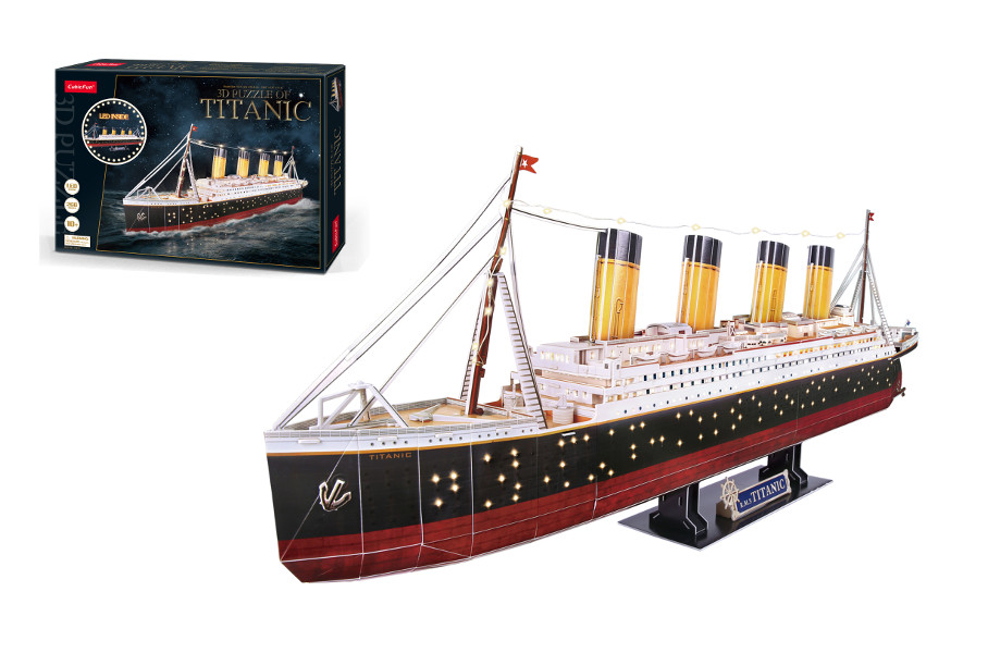 Puzzle 3d led Titanic