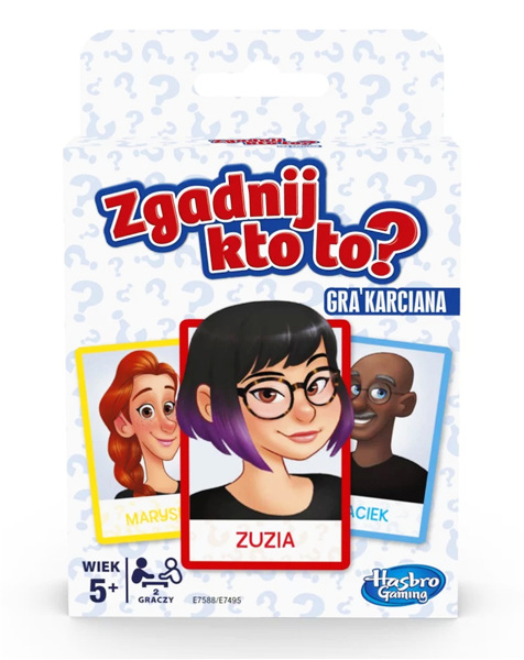 Gra Hasbro Zgadnij kto to? karty