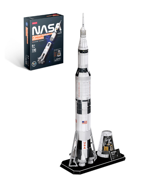 Puzzle 3d NASA Apollo Saturn V rocket