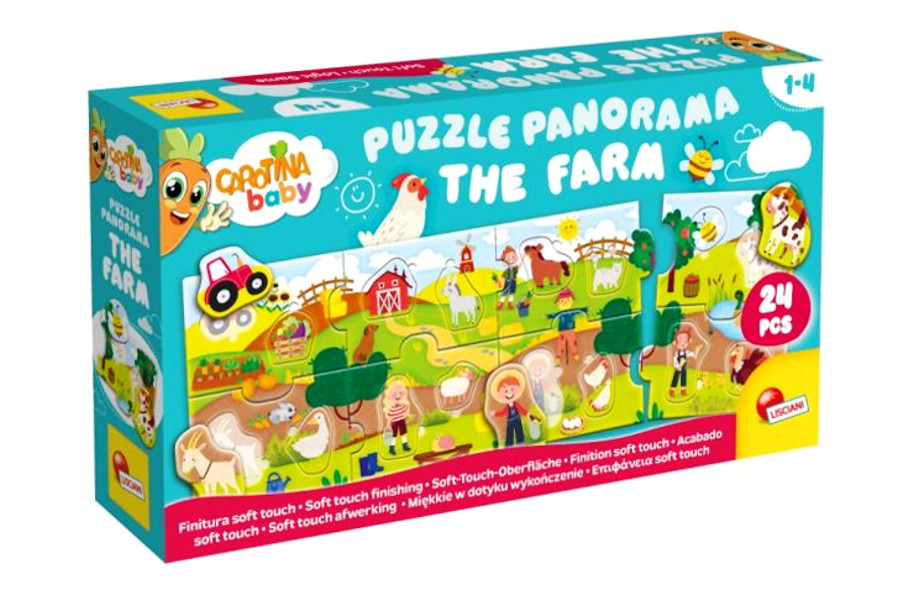 Lisciani Carotina Baby puzzle panorama Farma