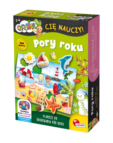 Lisciani Carotina cię nauczy! Pory roku