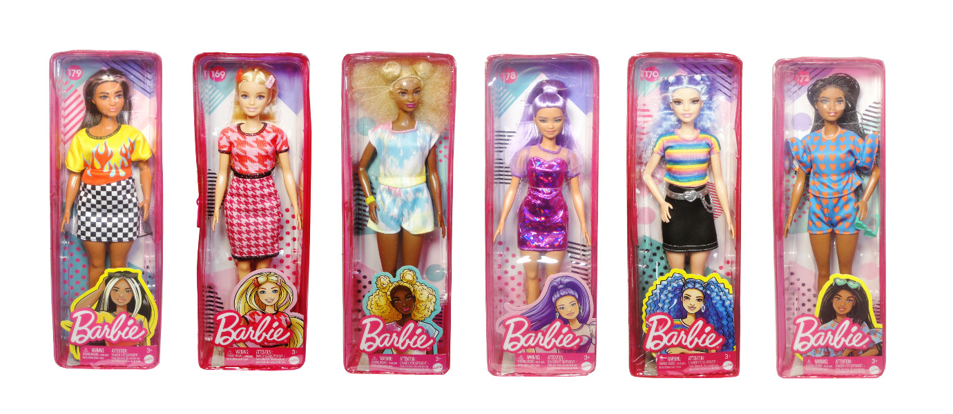 Lalka Barbie fashionistas