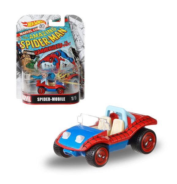 Hot Wheels Marvel Spider Man mobile